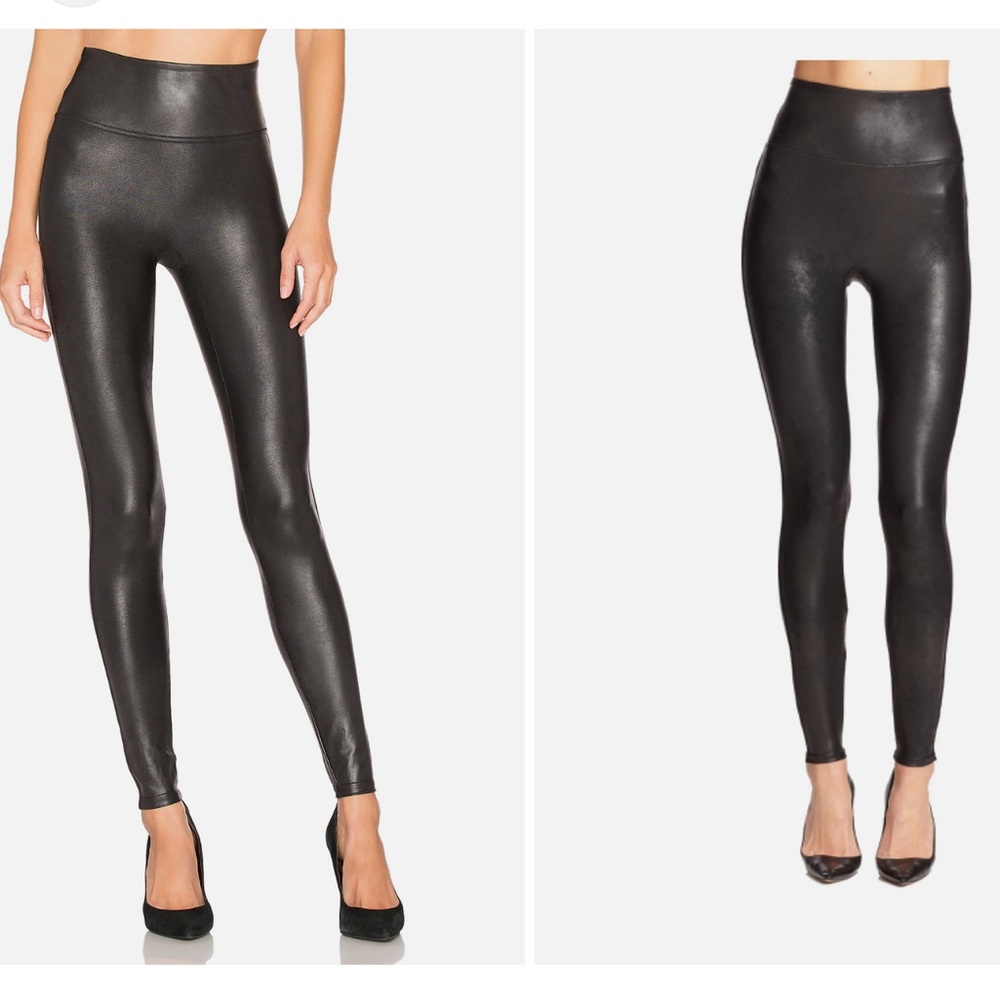 Spanx Faux Leather Leggings
